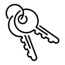 Free Keys Safety Security Icon