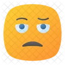 Bored Boring Emoji Icon