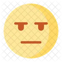 Bored Boring Emoji Icon