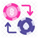 Casino Chips Gambler Gambling Icon