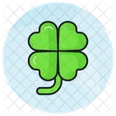 Clover Plant Leaf Icon