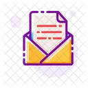 Message Letter Document Icon