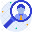 Find Employee Recruitment Icon