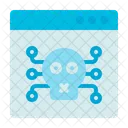 Hacking Computer Security Icon