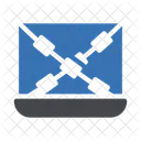 Hacking Laptop Laptop Hacking Hacking Icon