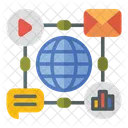 Link Internet Backlink Icon