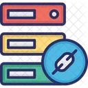 Data Storage Link Building Link Building Data Icon