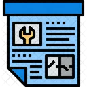 Project Construction Project Project Document Icon