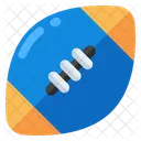 Rugby American Football Sports Tool Icon