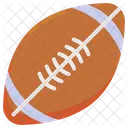 Rugby Sport Ball Icon