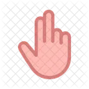 Interaction Gestures Man Icon